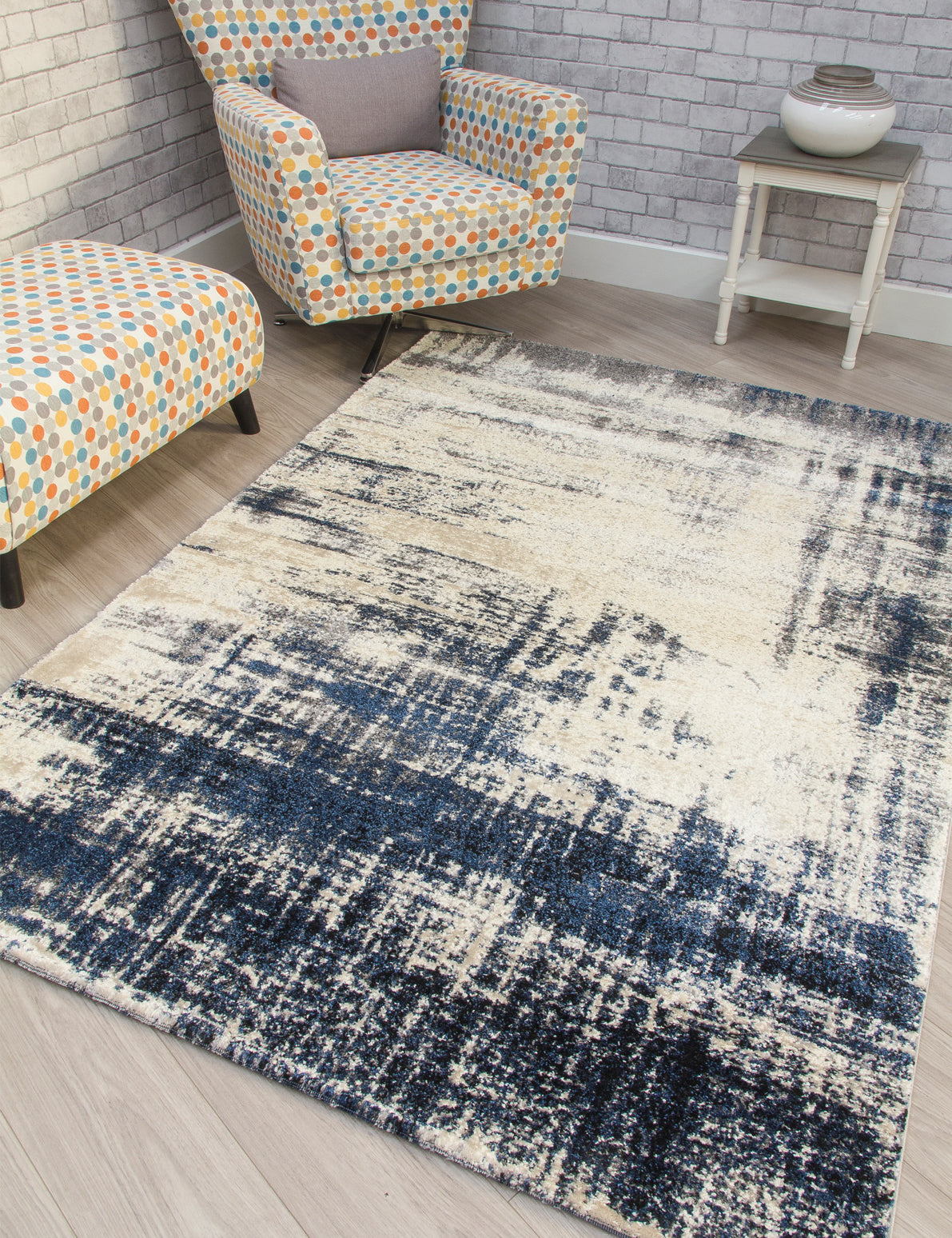 Callisto Accent Navy Rugs