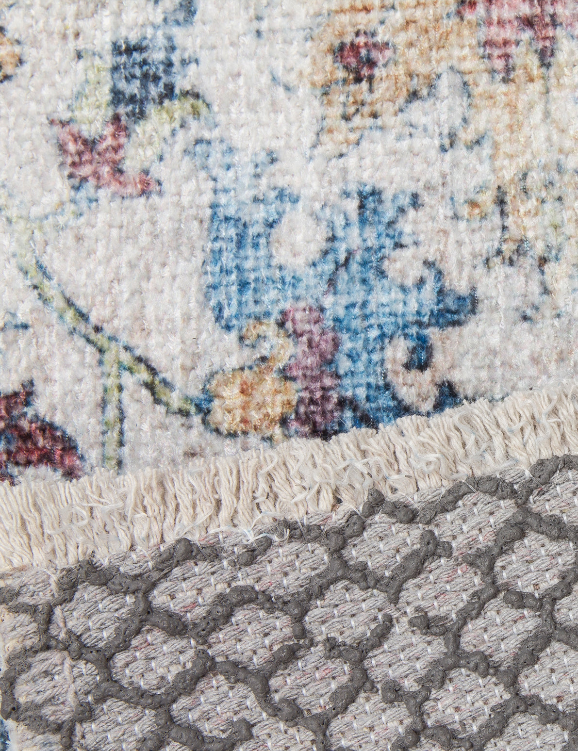Modena Vita Beige/Blue Patterned Rugs