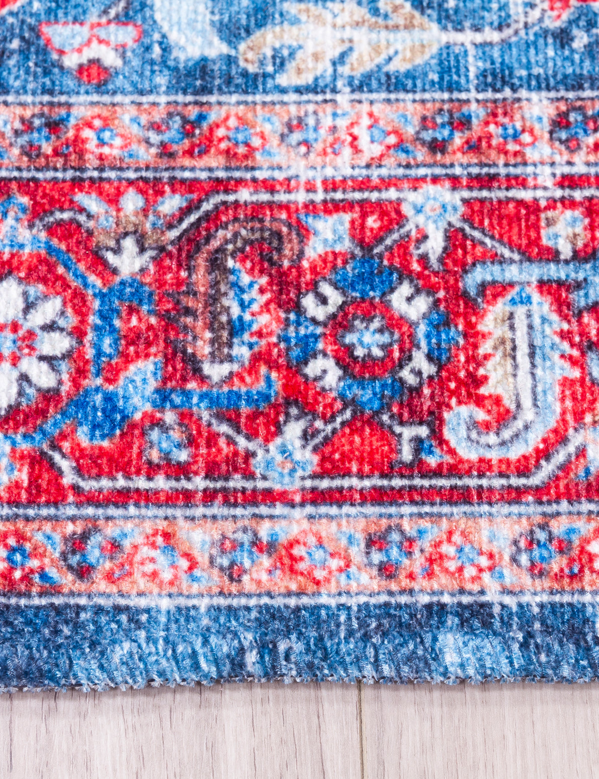 Modena Kali Red/Blue Patterned Rugs