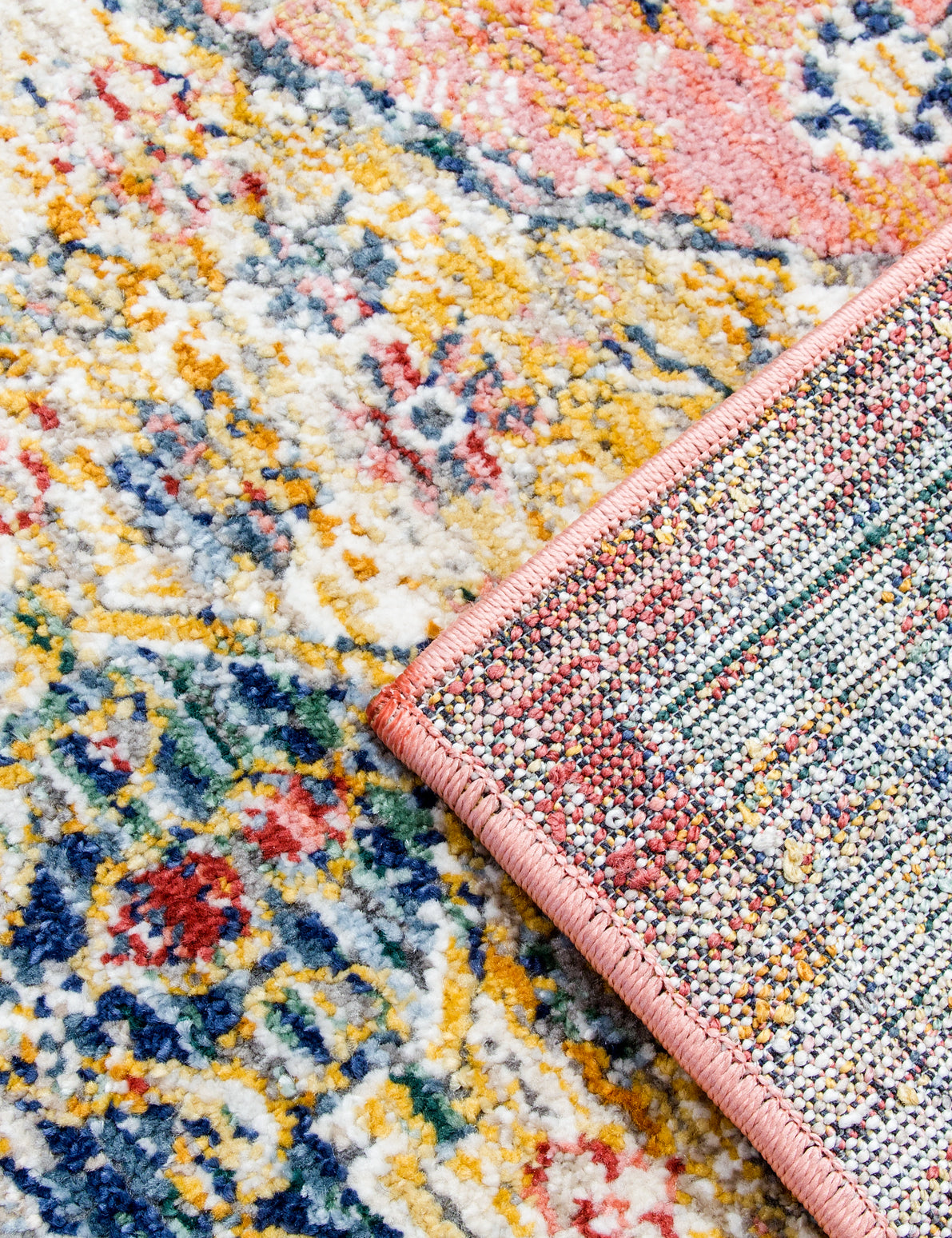 Boho Medallion Pink Rugs