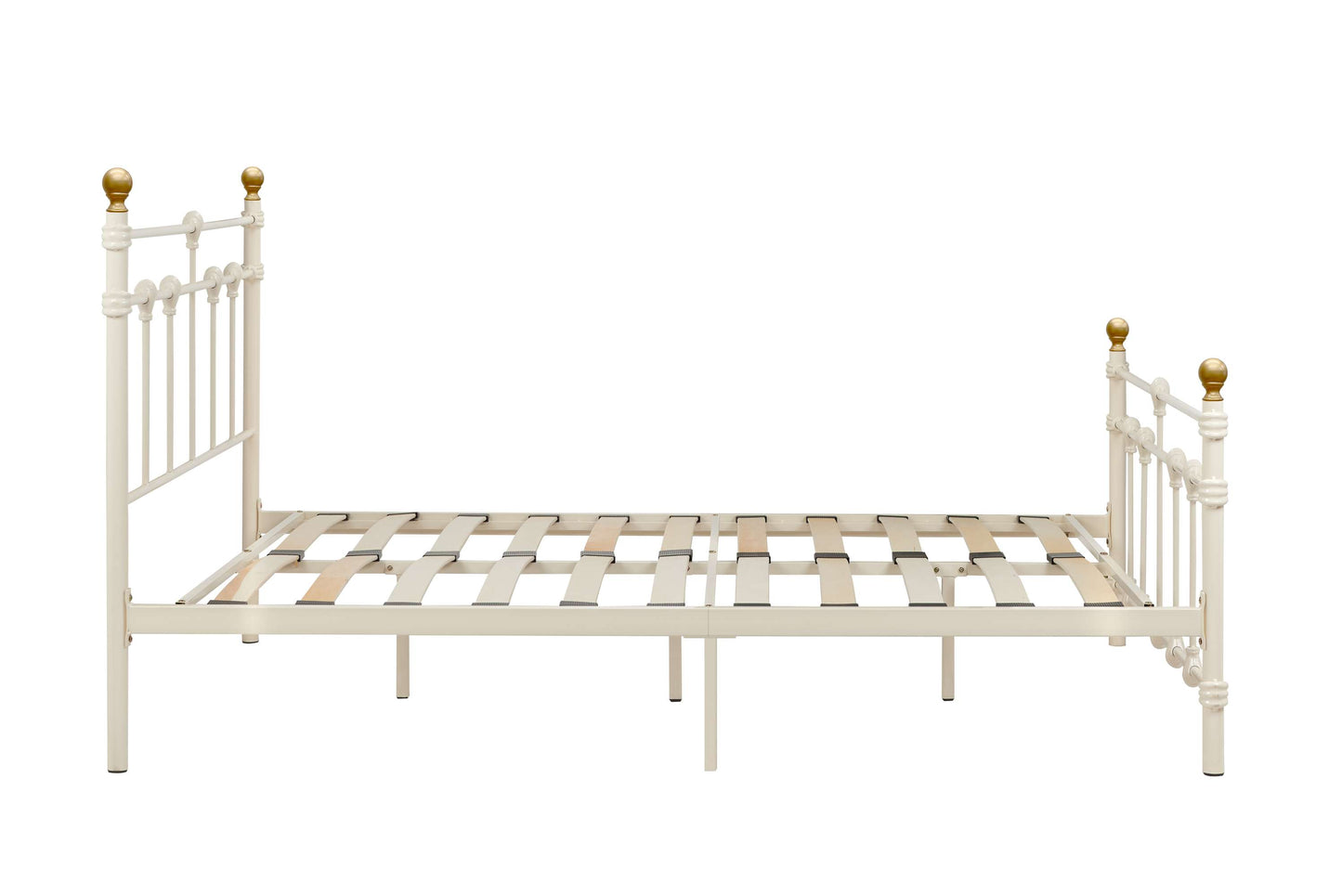 Atlas Cream Metal Beds