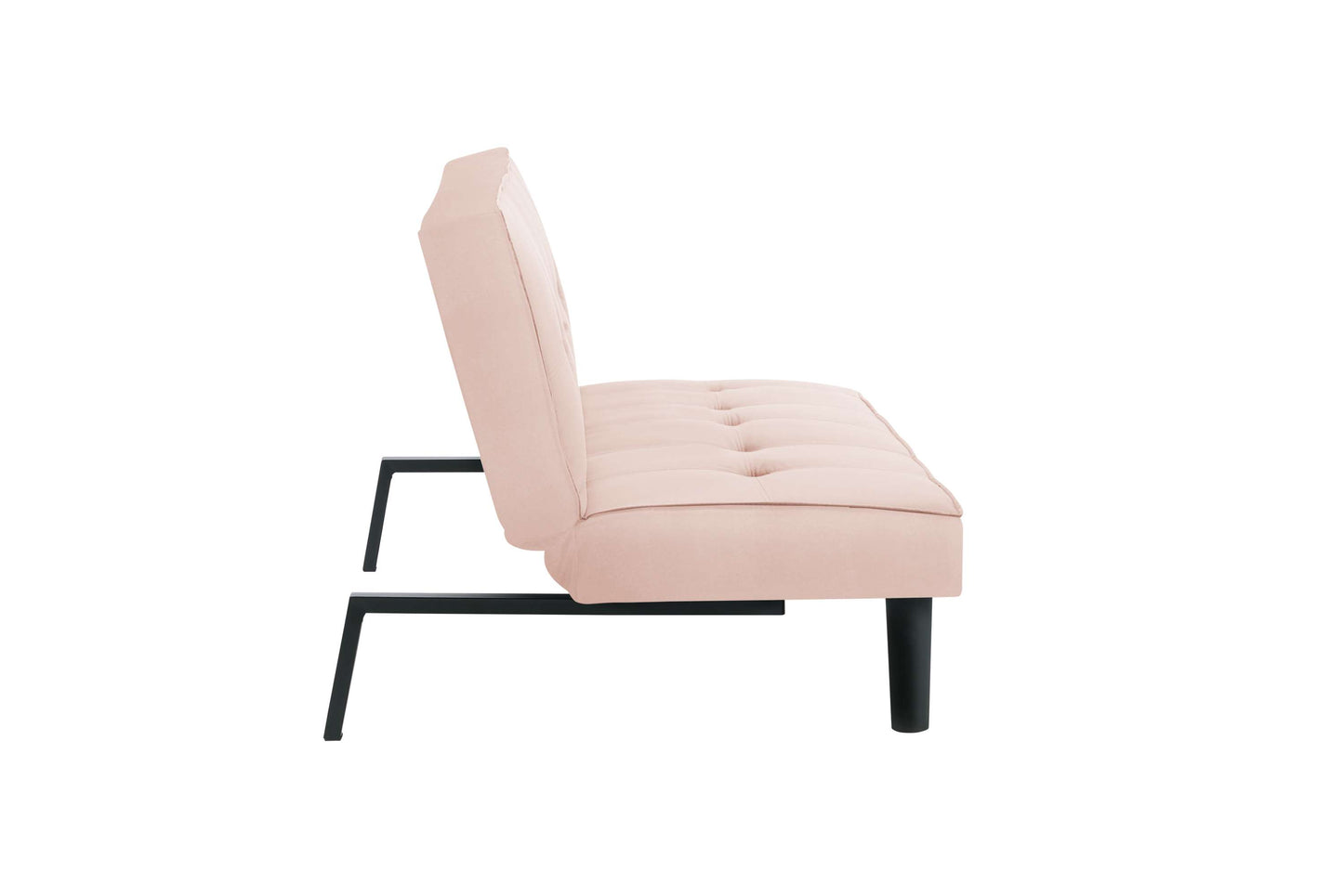 Aurora Pink Fabric Sofa Bed