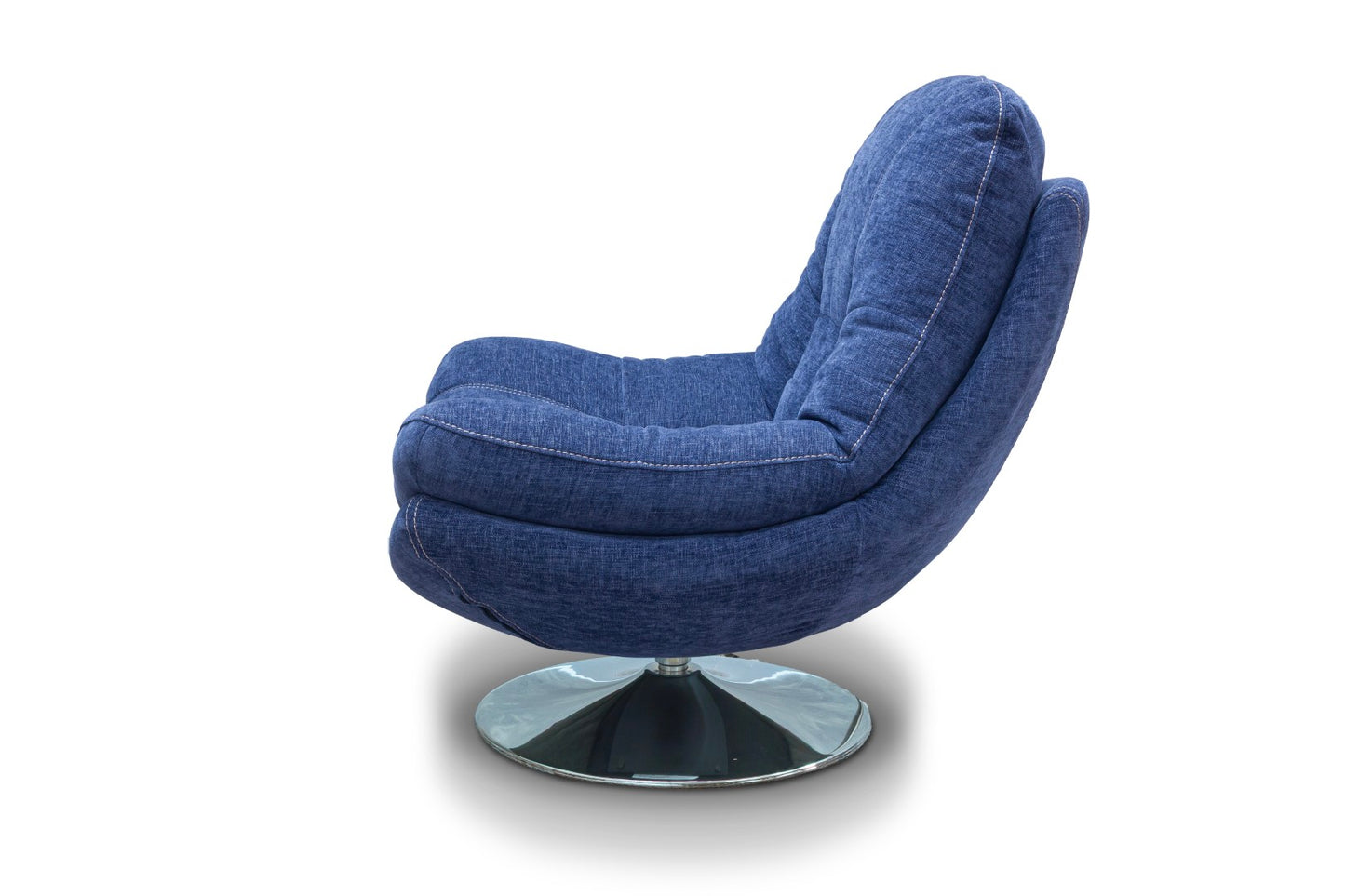 Axis Nature Swivel Chairs Sapphire Blue Fabric