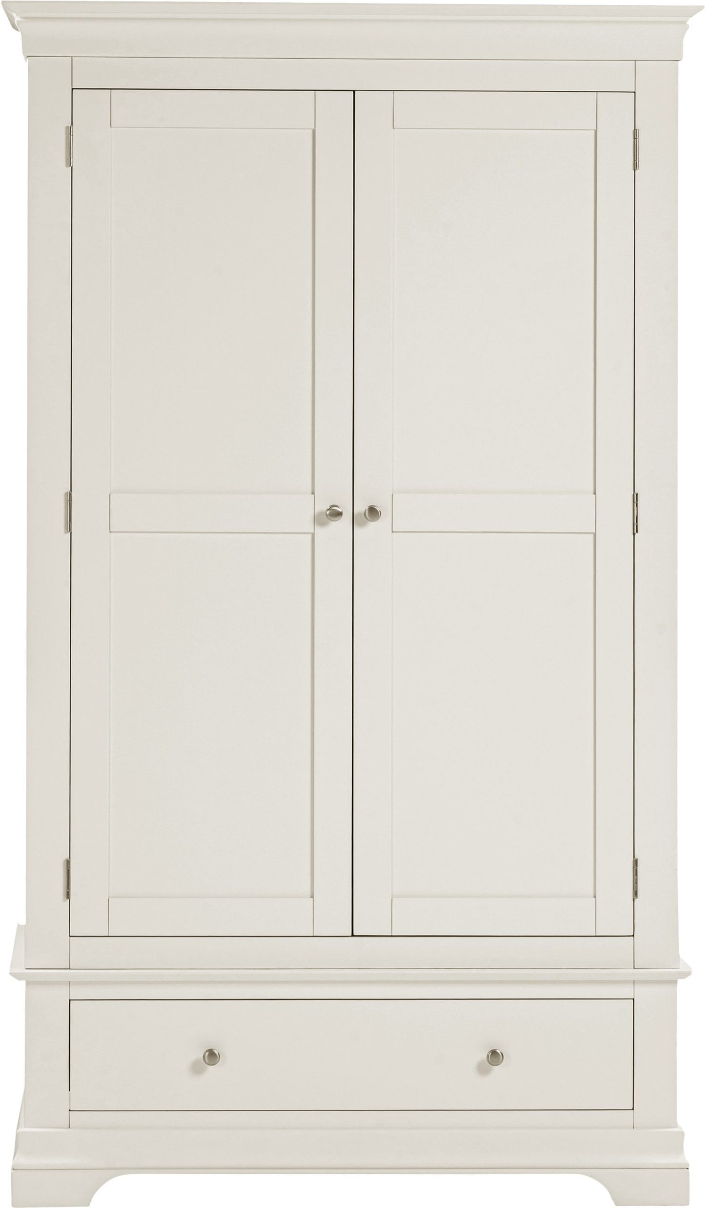 Bordeaux 2 Door Wardrobe Ivory