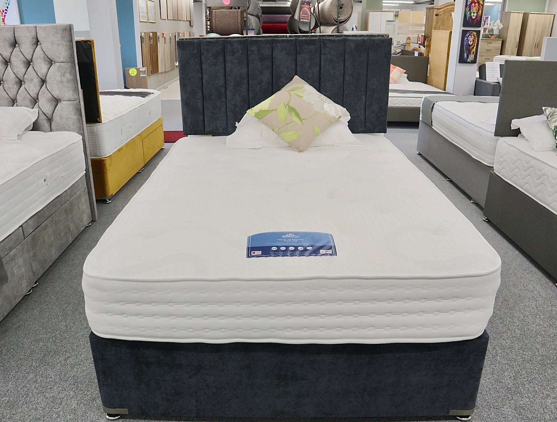 divan bed with headboard