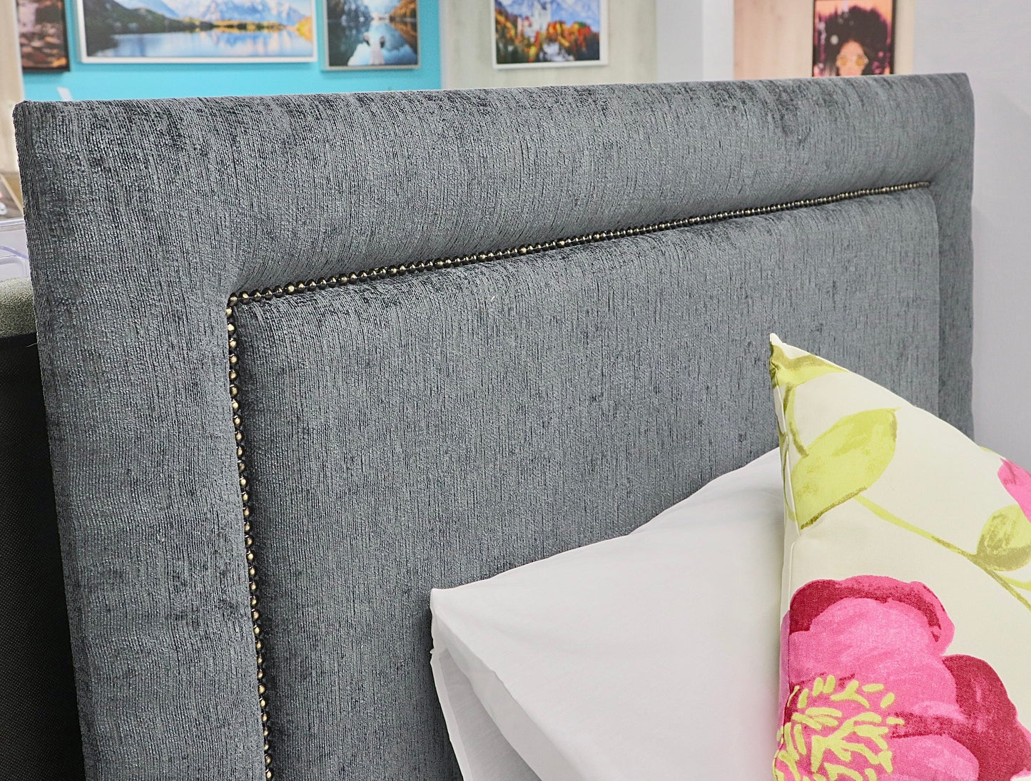 Dura Beds Divan Bed & Madrid Headboard Set