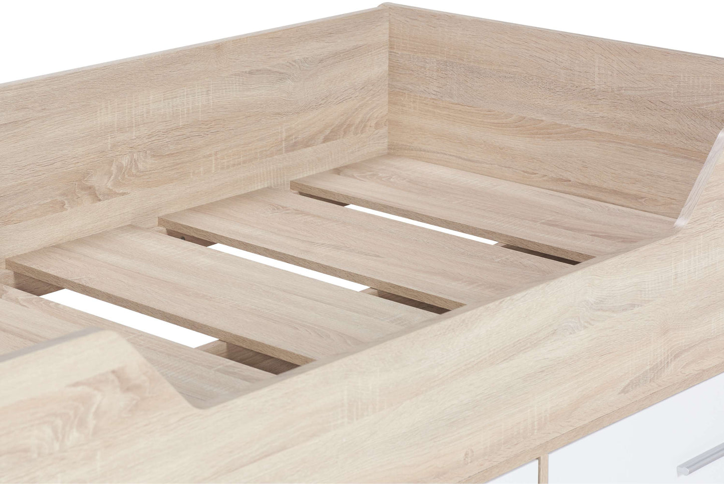 Camden White & Oak Cabin Bed