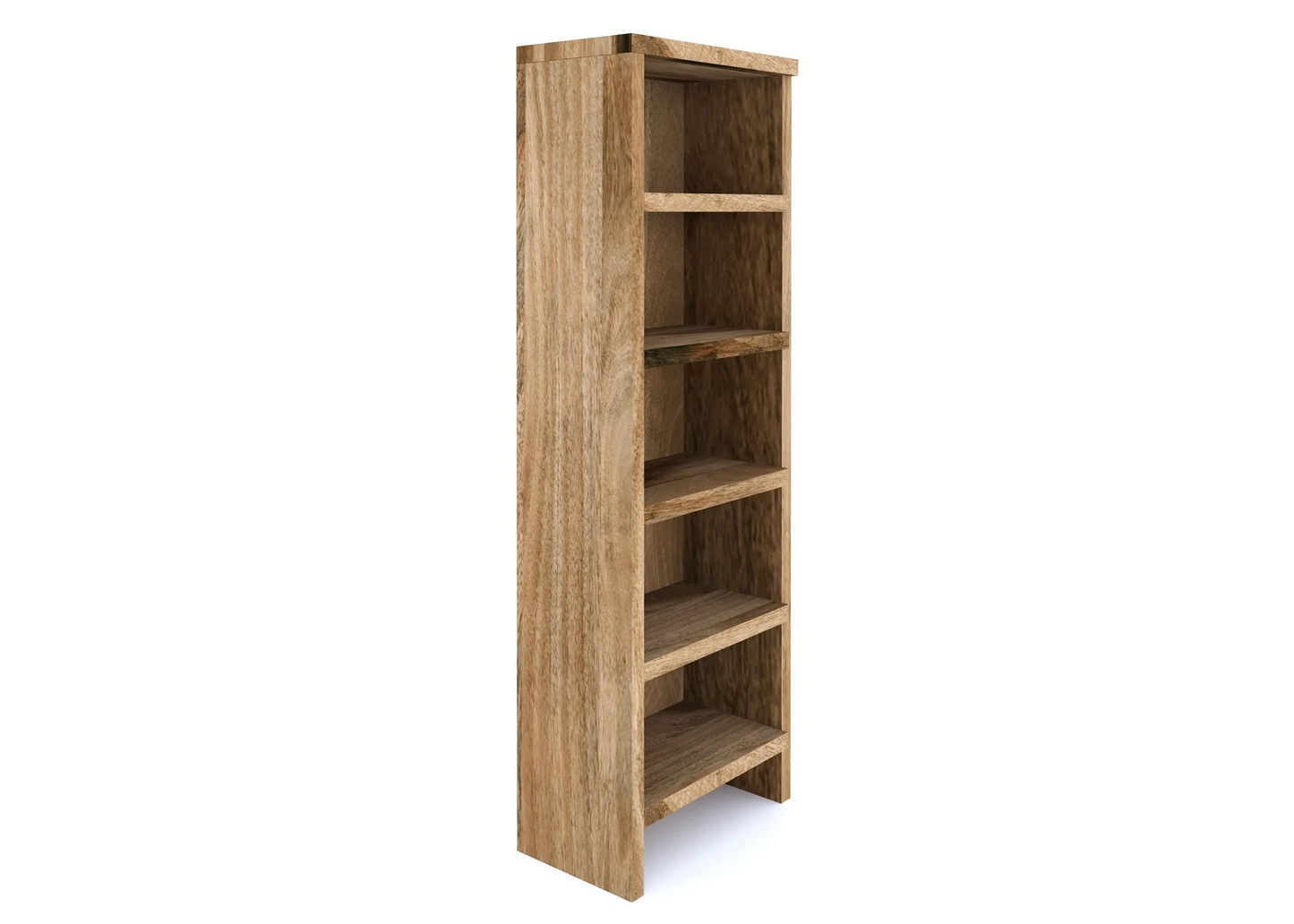 Cube Mango Solid Wood Small Bookcase / DVD Rack