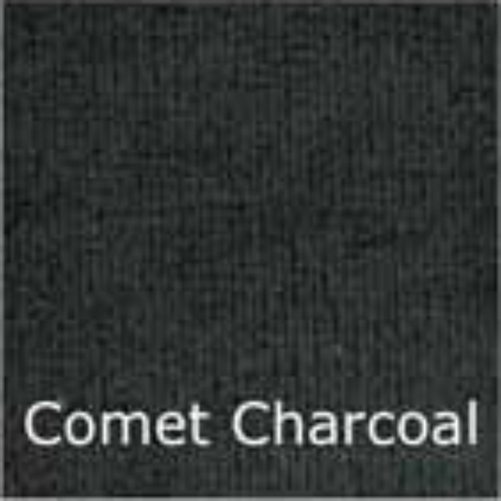 Comet Charcoal Fabric Swatch