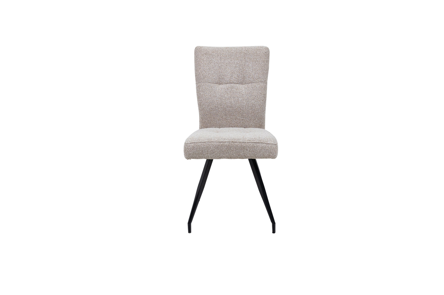Elmstead 1.8m Medium Elm Veneer Table Set + 6x Carter Fabric Dining Chairs
