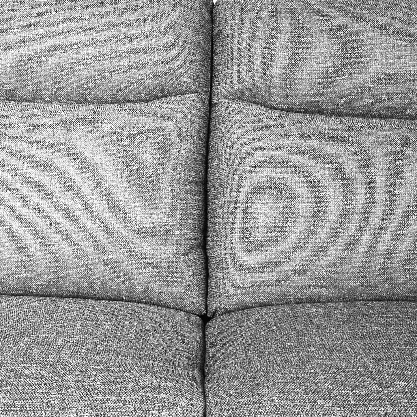 Dunluce Recliner Sofas - Light Grey Fabric