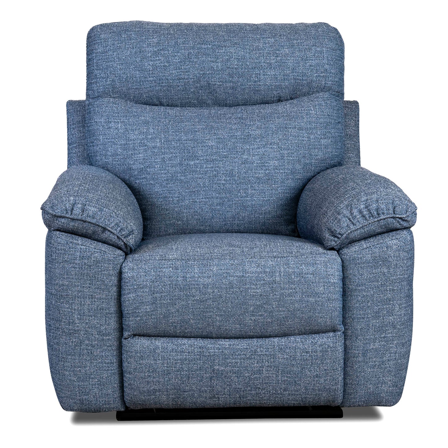 Dunluce Recliner Sofas - Light Blue Fabric