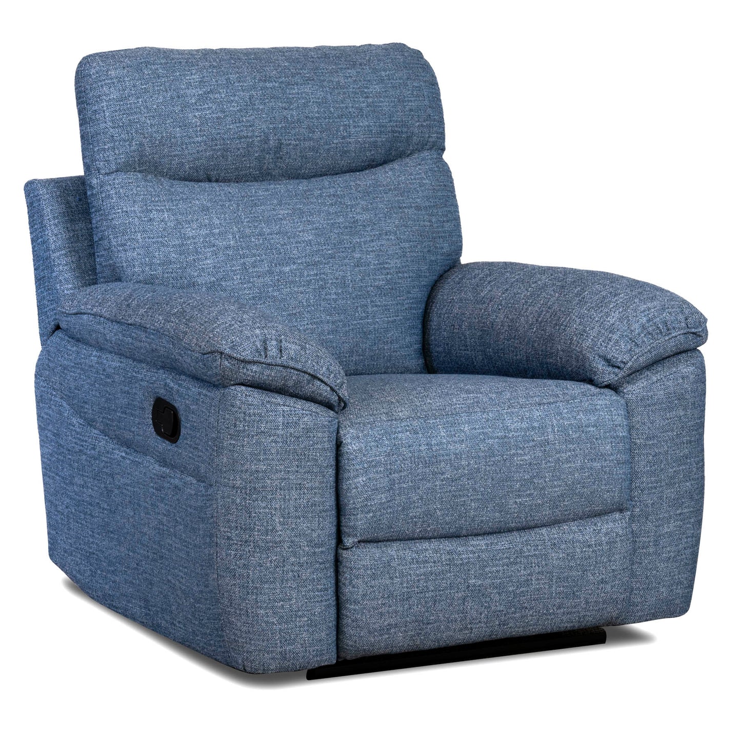 Dunluce Recliner Sofas - Light Blue Fabric