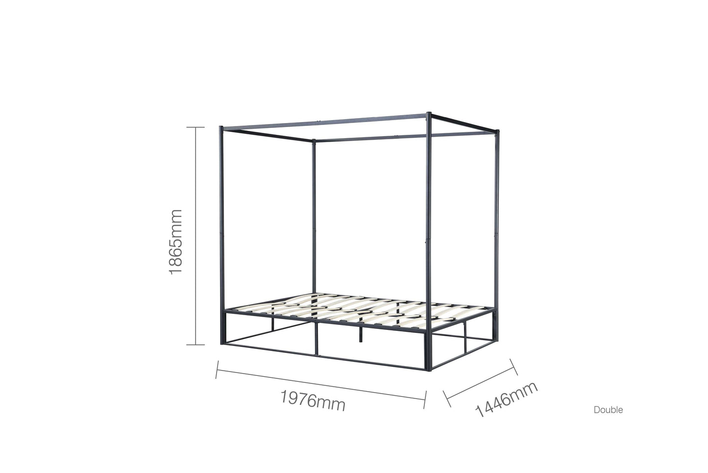 Farringdon Metal 4 Poster Bed