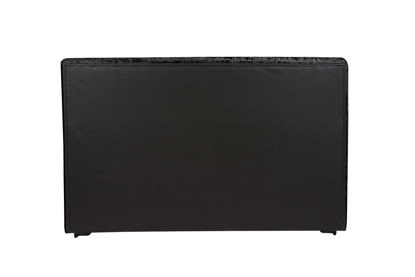Grande Black Crushed Velvet Bed