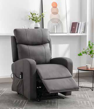 Hugo Fabric Riser Recliner Chairs