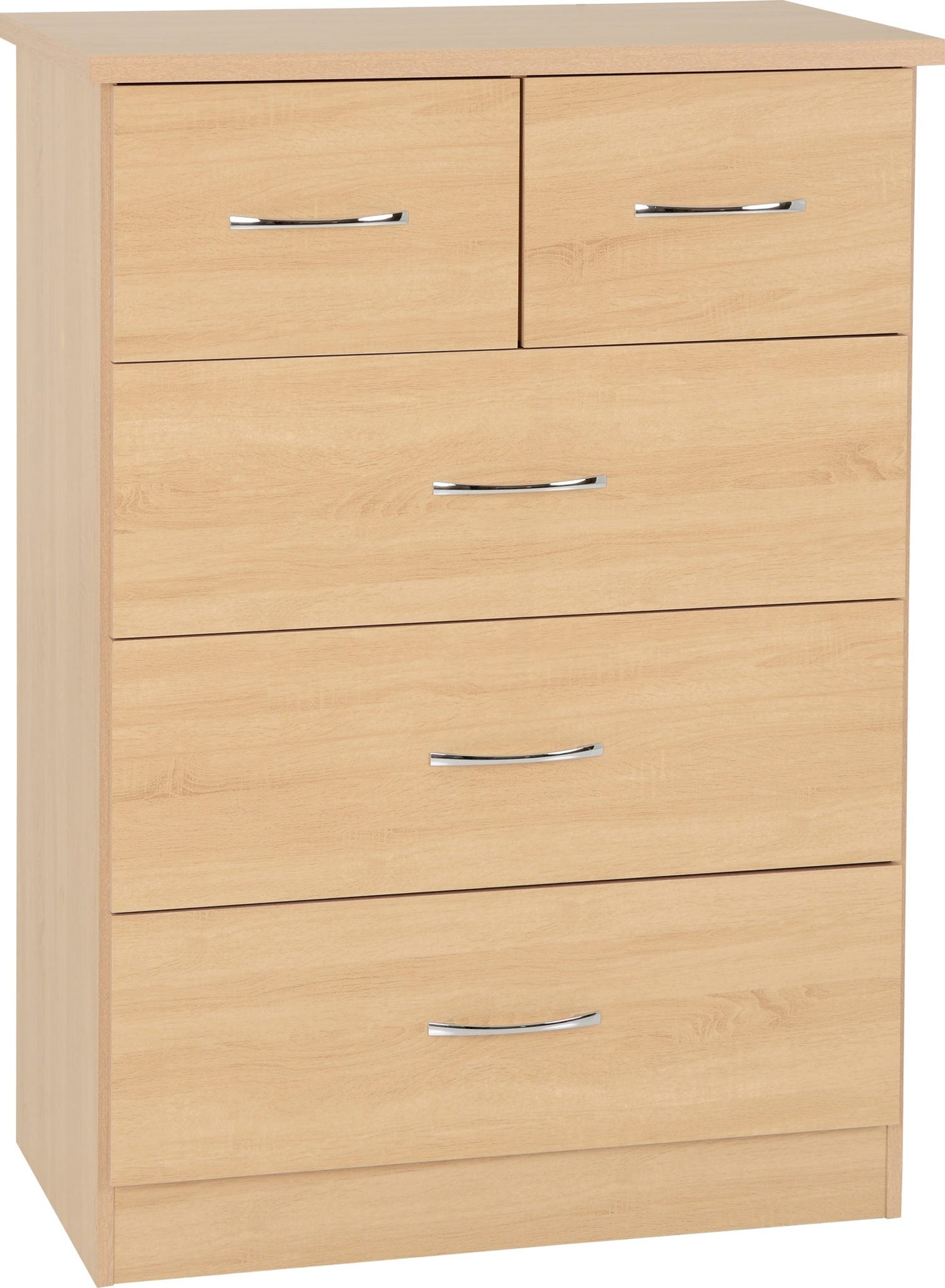 Nevada 2 Door 1 Drawer Wardrobe Bedroom Set