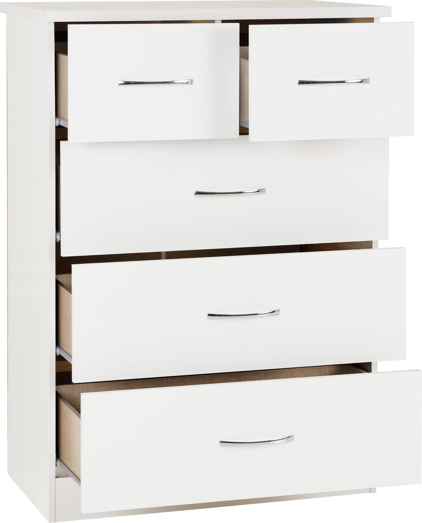 Nevada 2 Door 1 Drawer Wardrobe Bedroom Set
