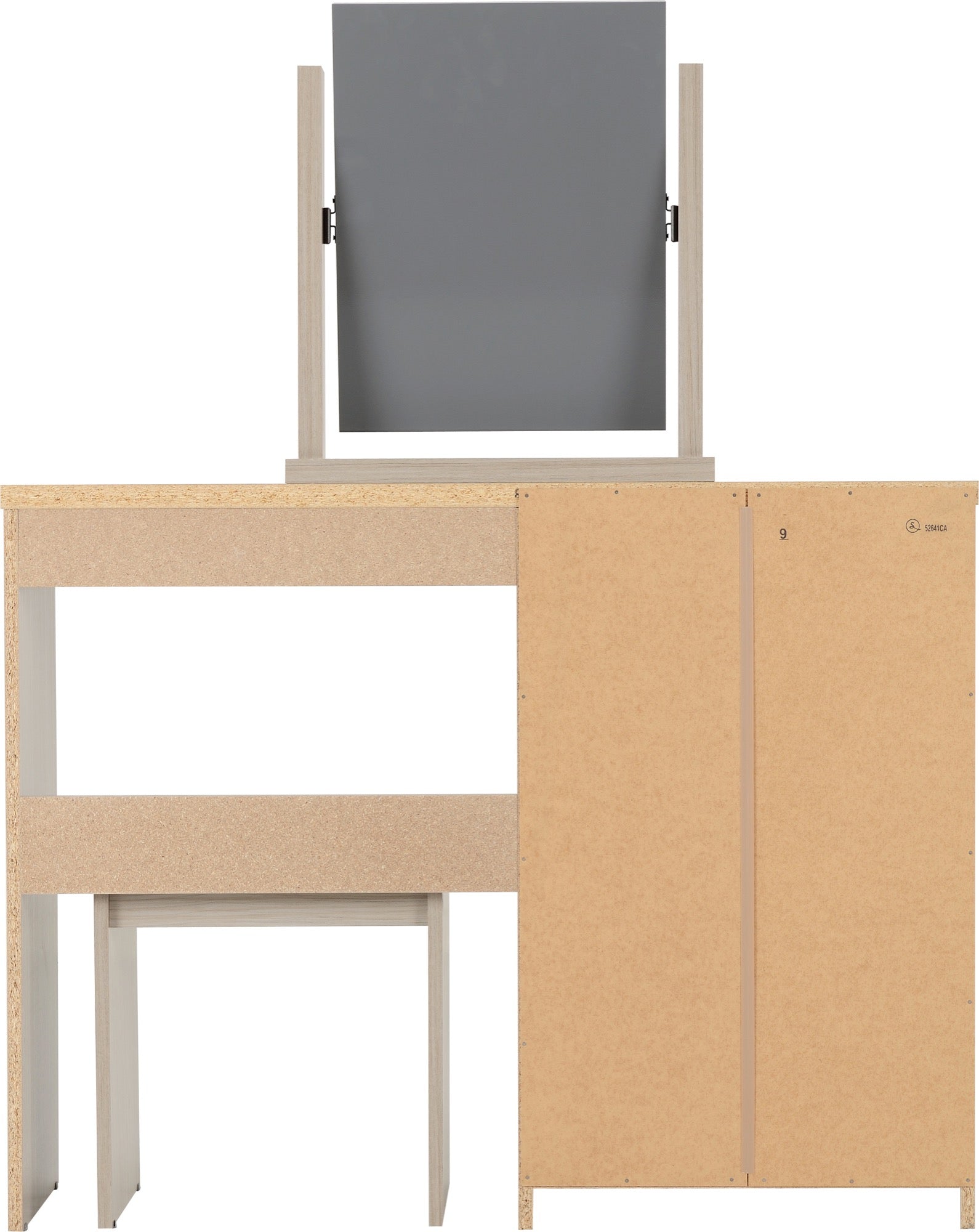oak 2 door wardrobe