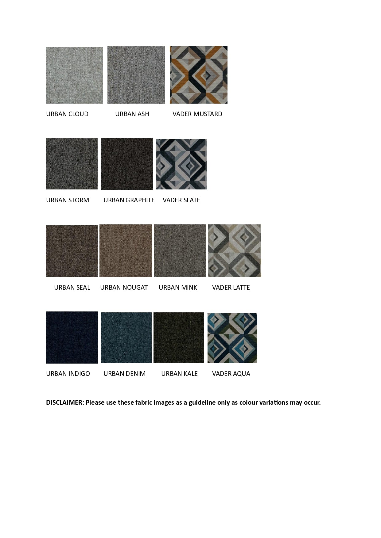 Oslo Fabric 3+2 Sofas