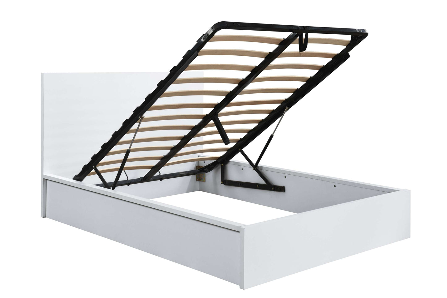 Oslo White Ottoman Storage Bed