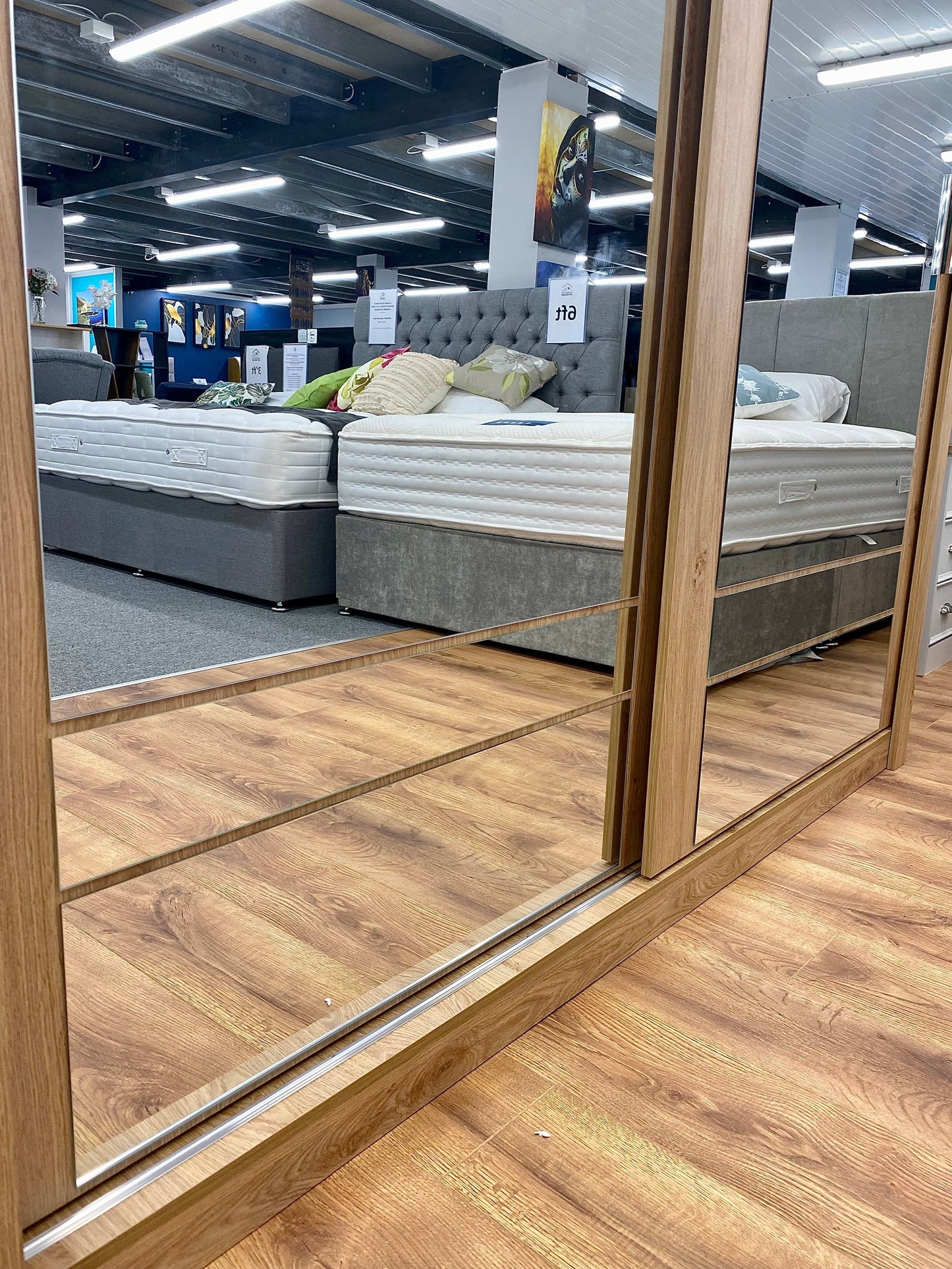 Boston Sliding Door Wardrobe 203cm