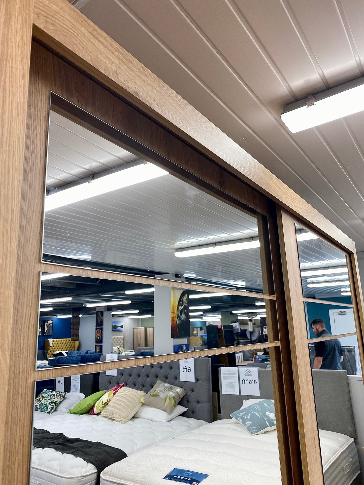 Boston Sliding Door Wardrobe 203cm