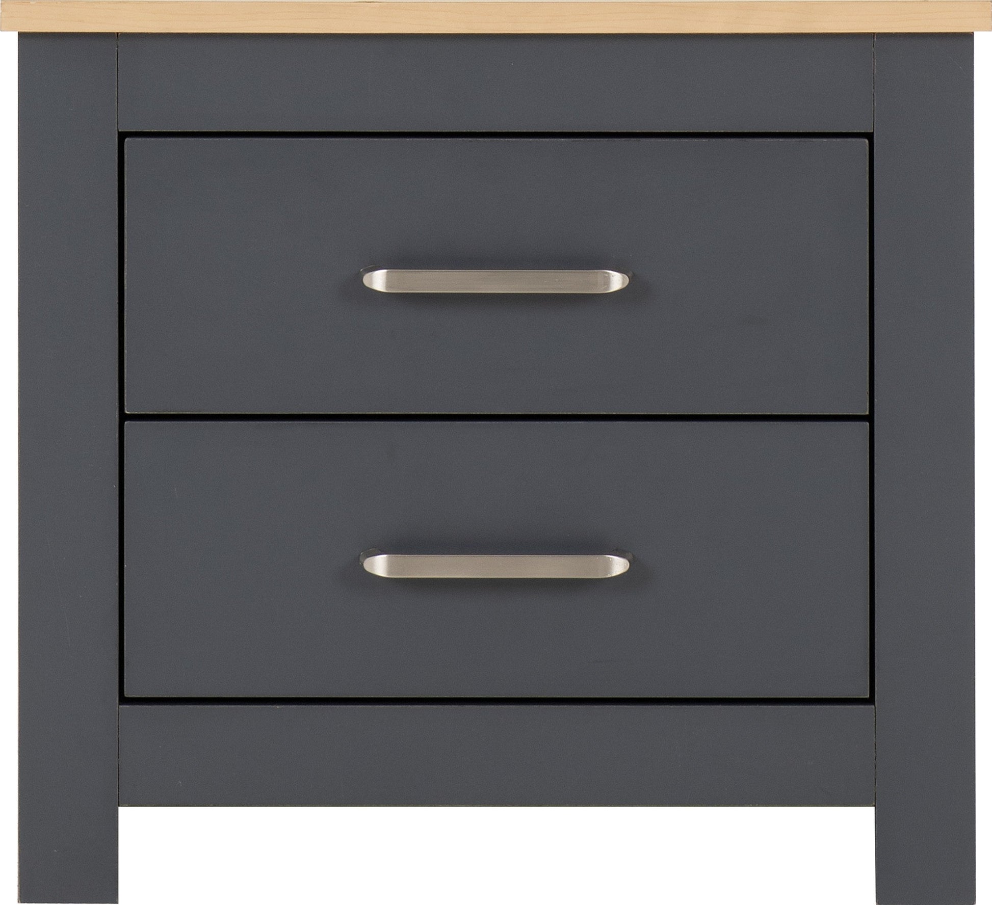 Portland Trio White/Grey/Oak Effect Wardrobe Bedroom Set