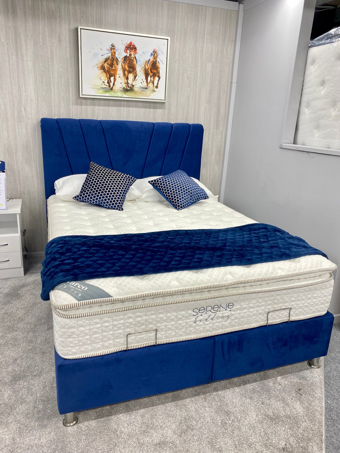 Kingsley Gas Lift Storage Beds - Dreamy Blue