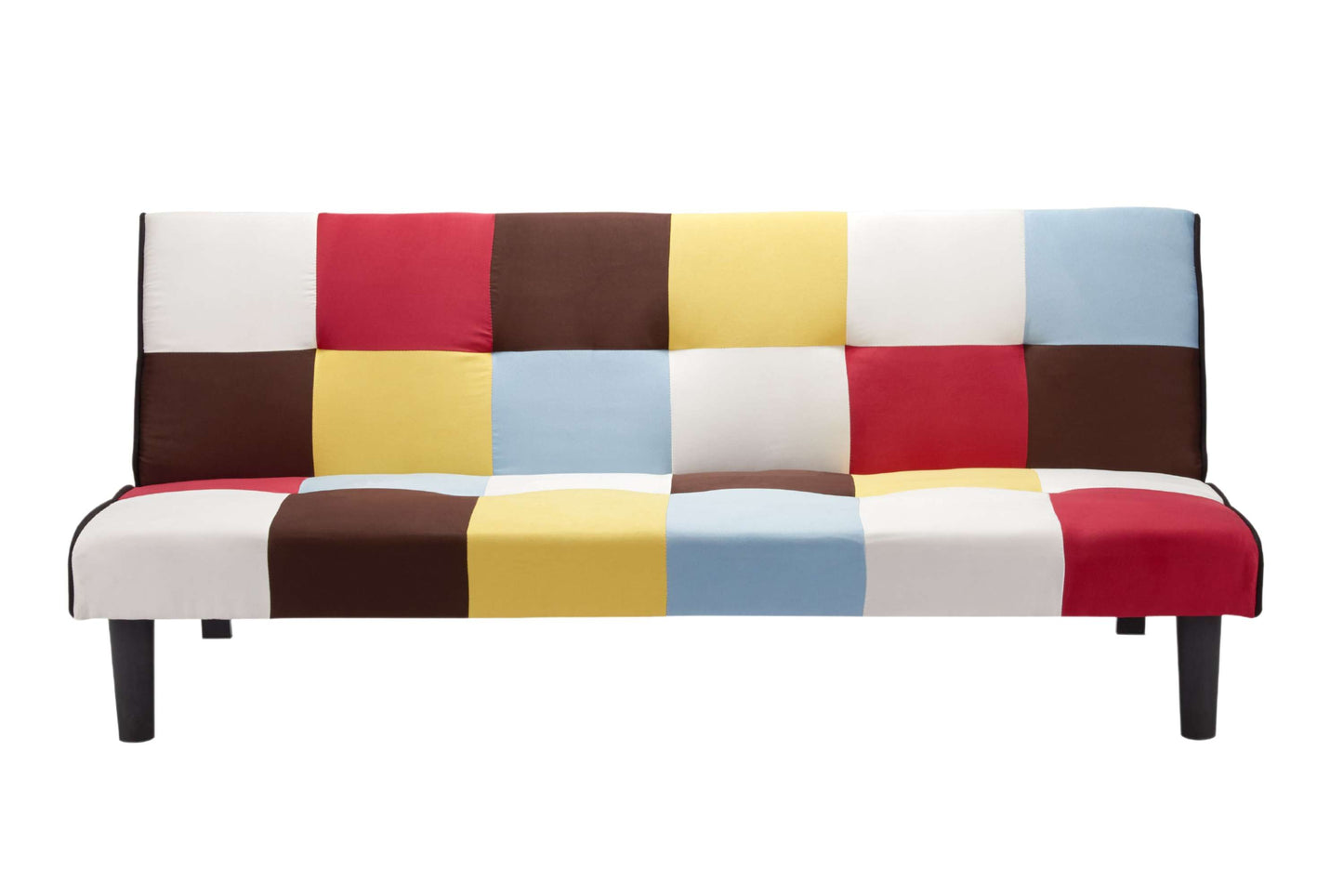 Aurora Patchwork Fabric Sofa Bed