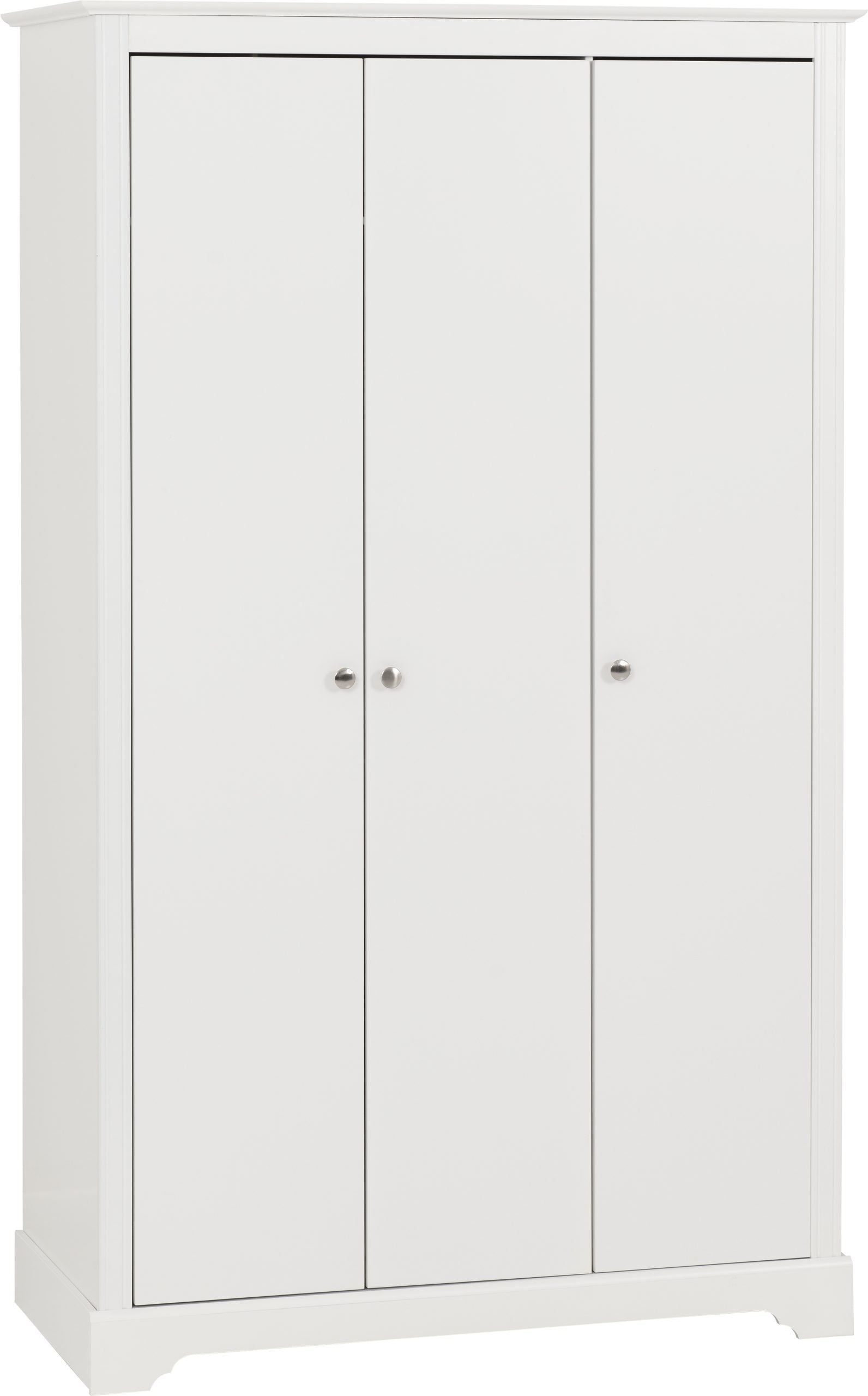 Stratford 3 Door Wardrobe Set White