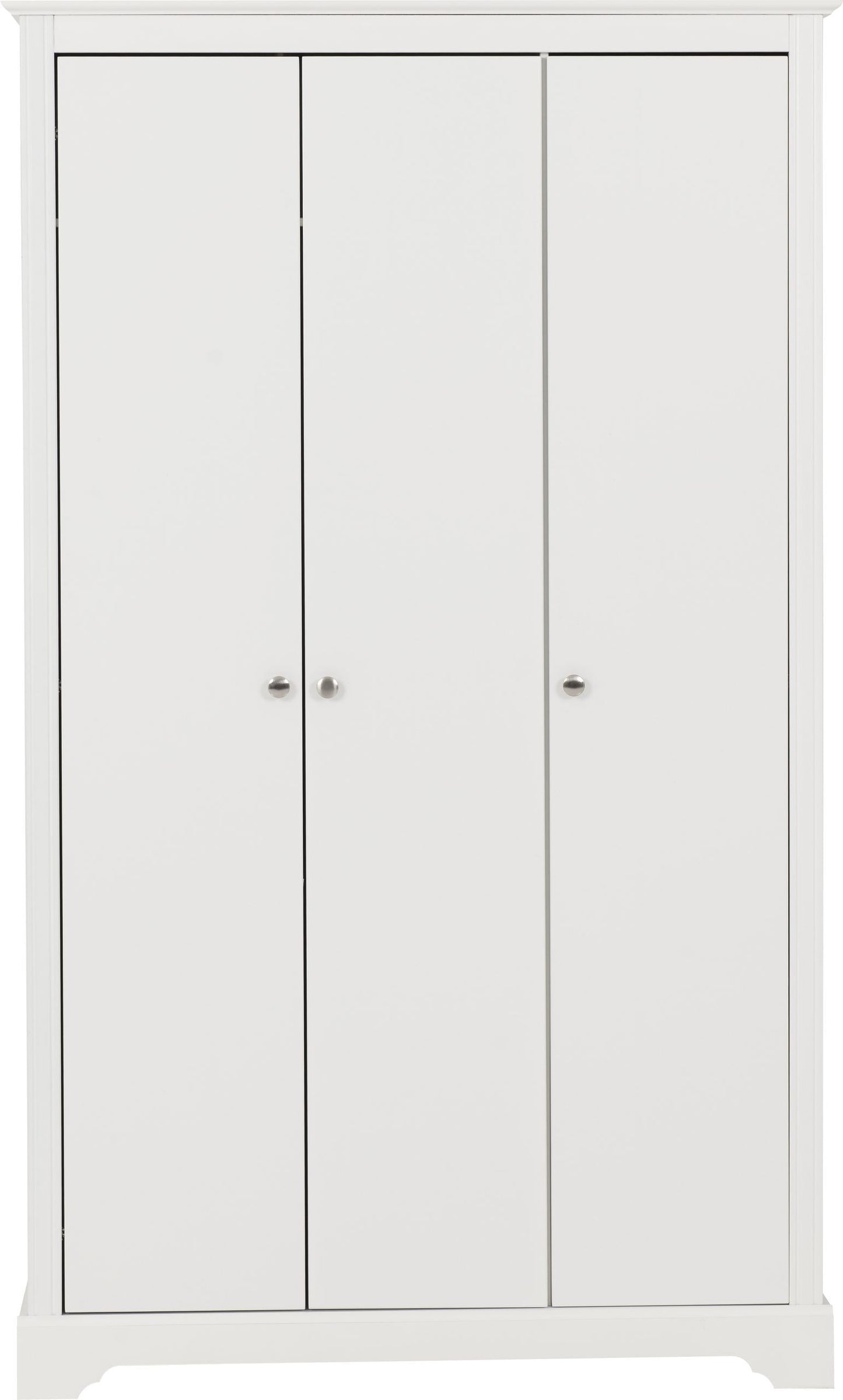 Stratford 3 Door Wardrobe Set White
