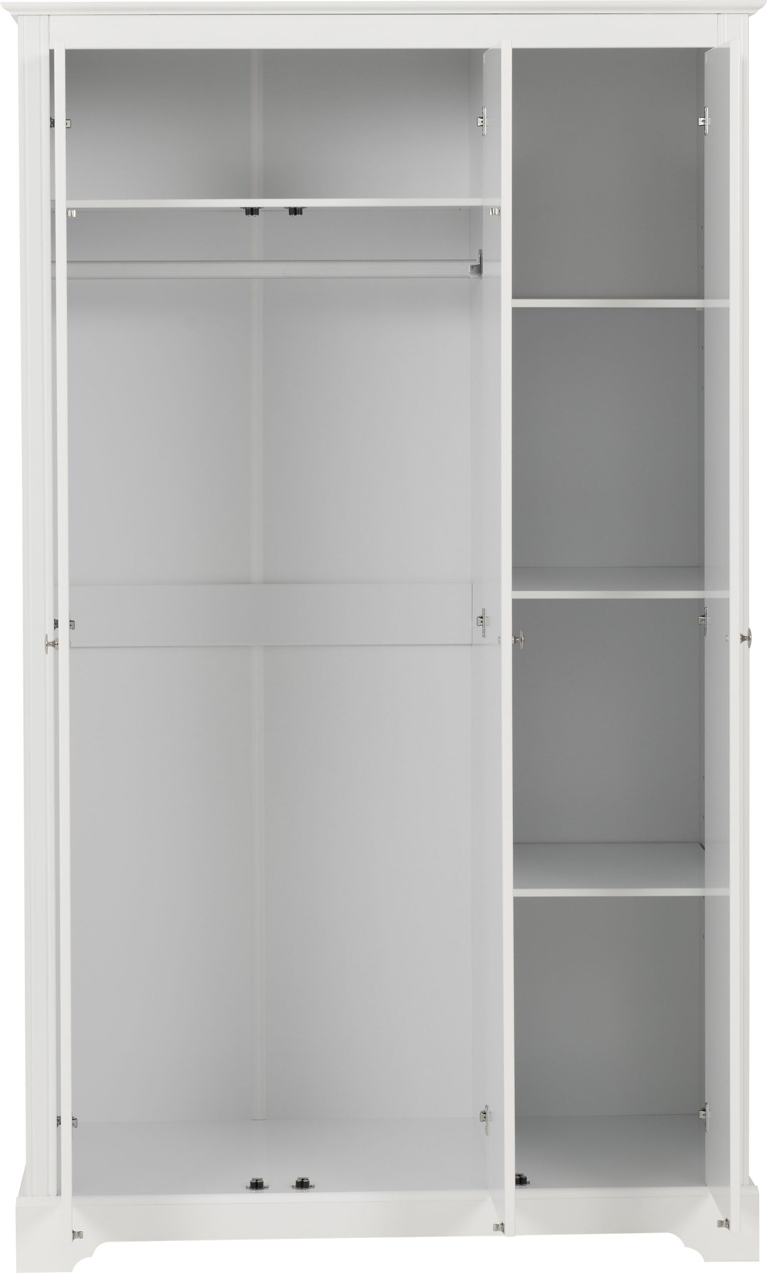 Stratford 3 Door Wardrobe White