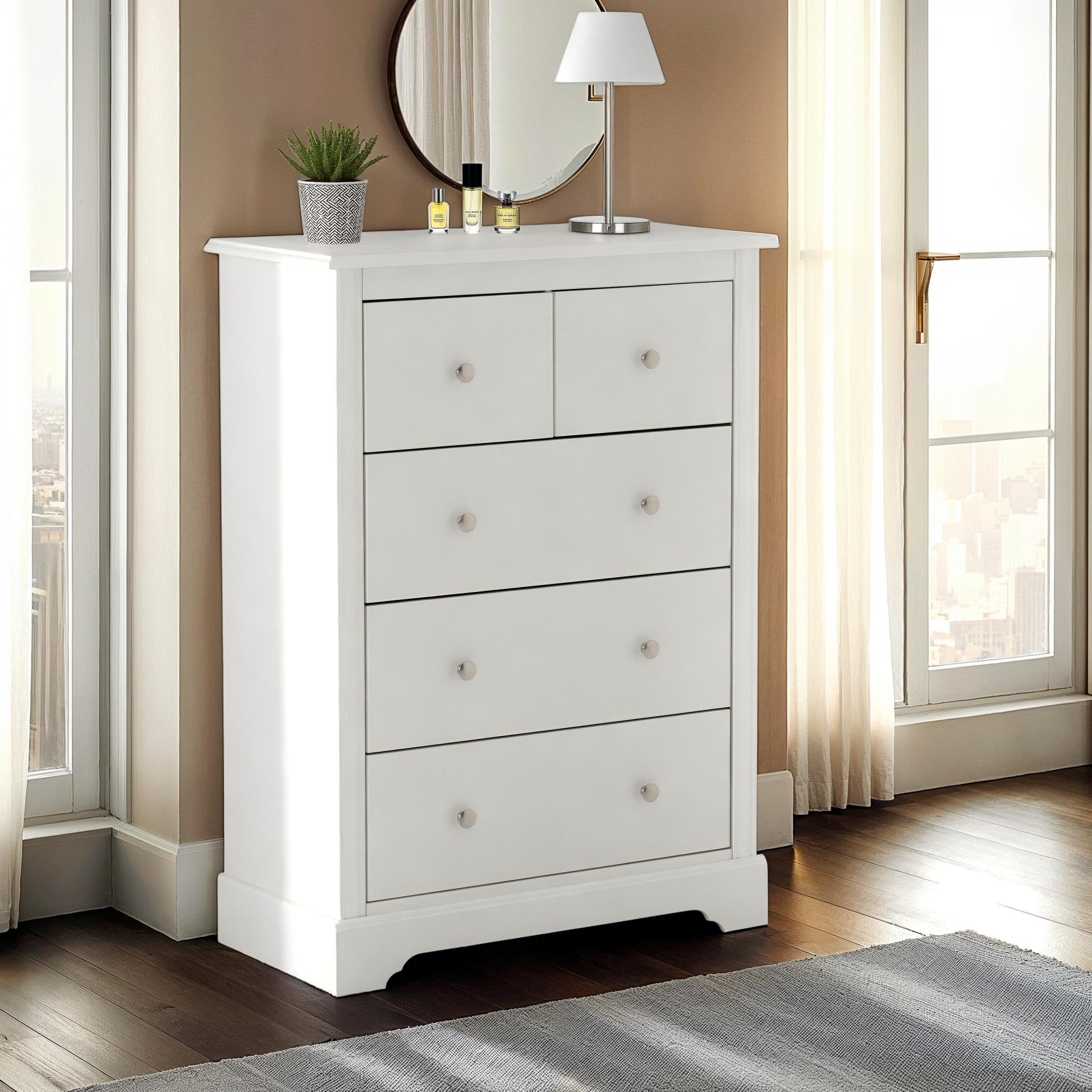 Stratford 3 Door Wardrobe Set White