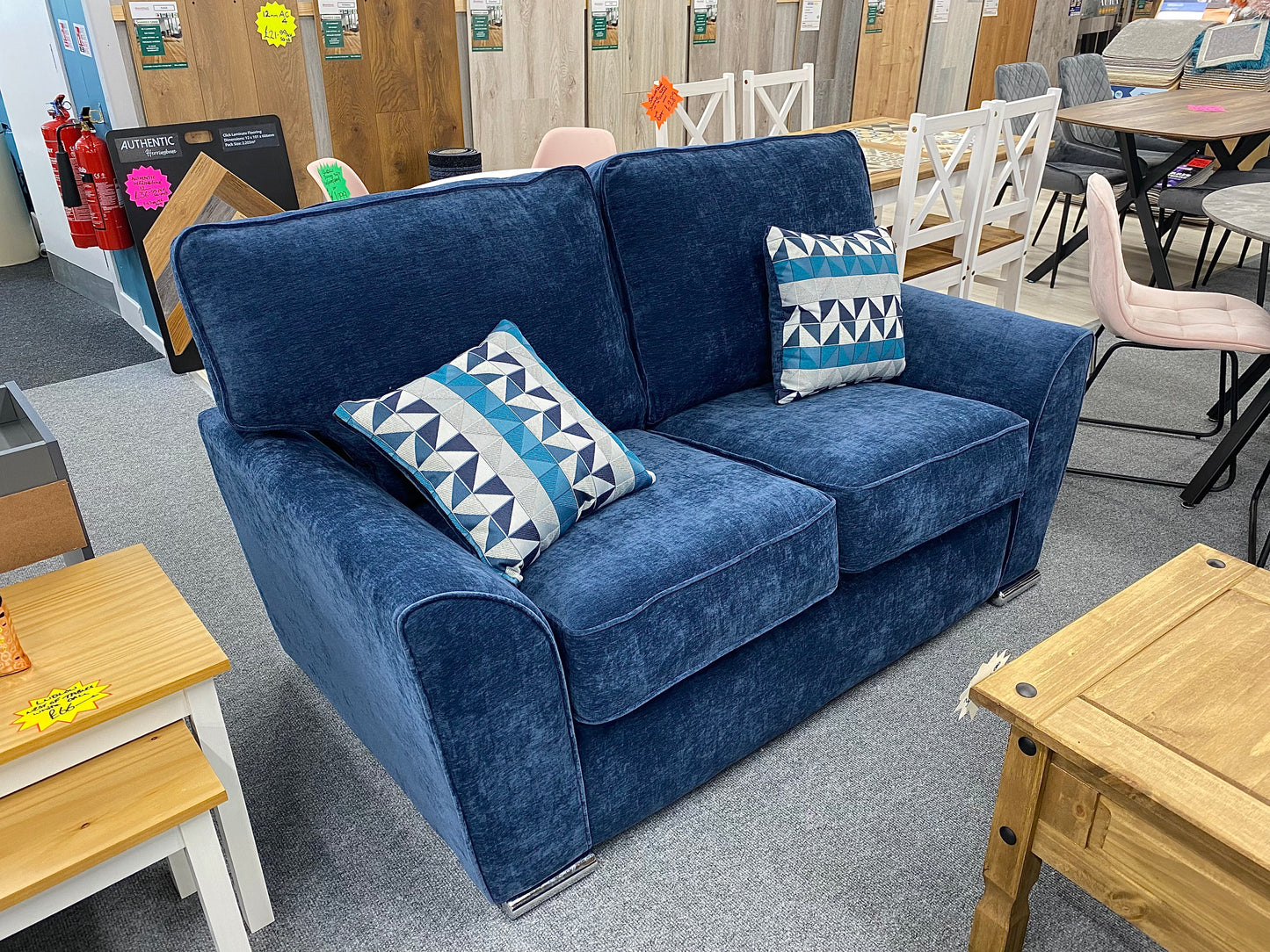 Viscount Fabric 3+2+1 Sofas