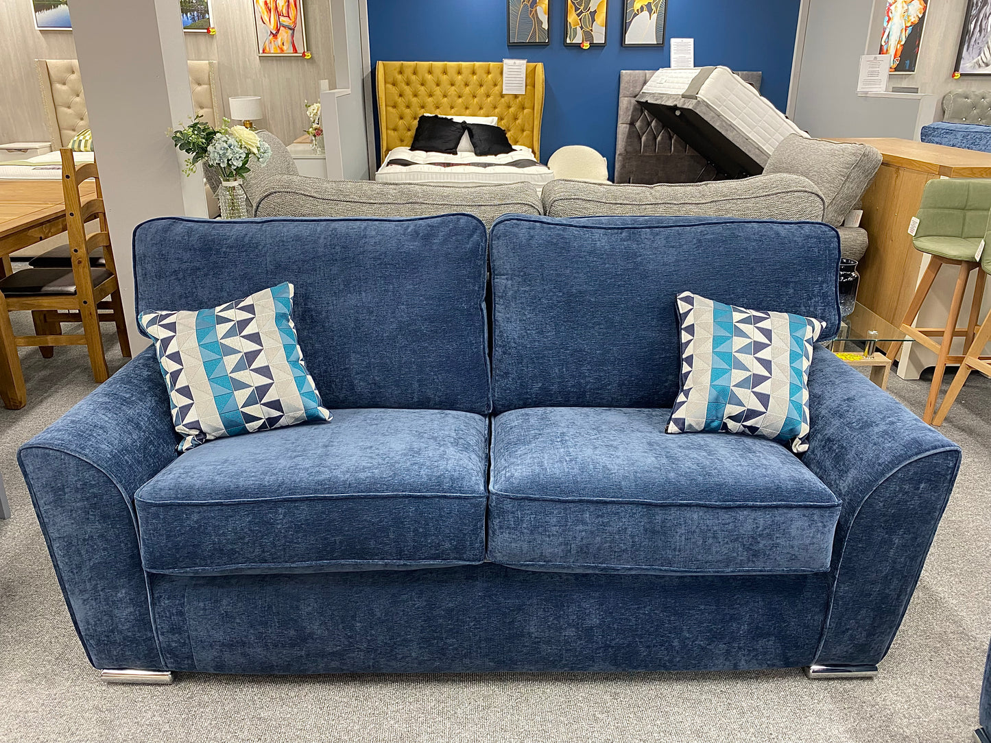 Viscount Fabric 3+2+1 Sofas