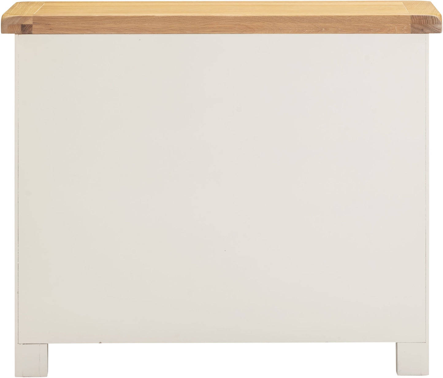 Windsor 3 Drawer Chest Ivory/Oak