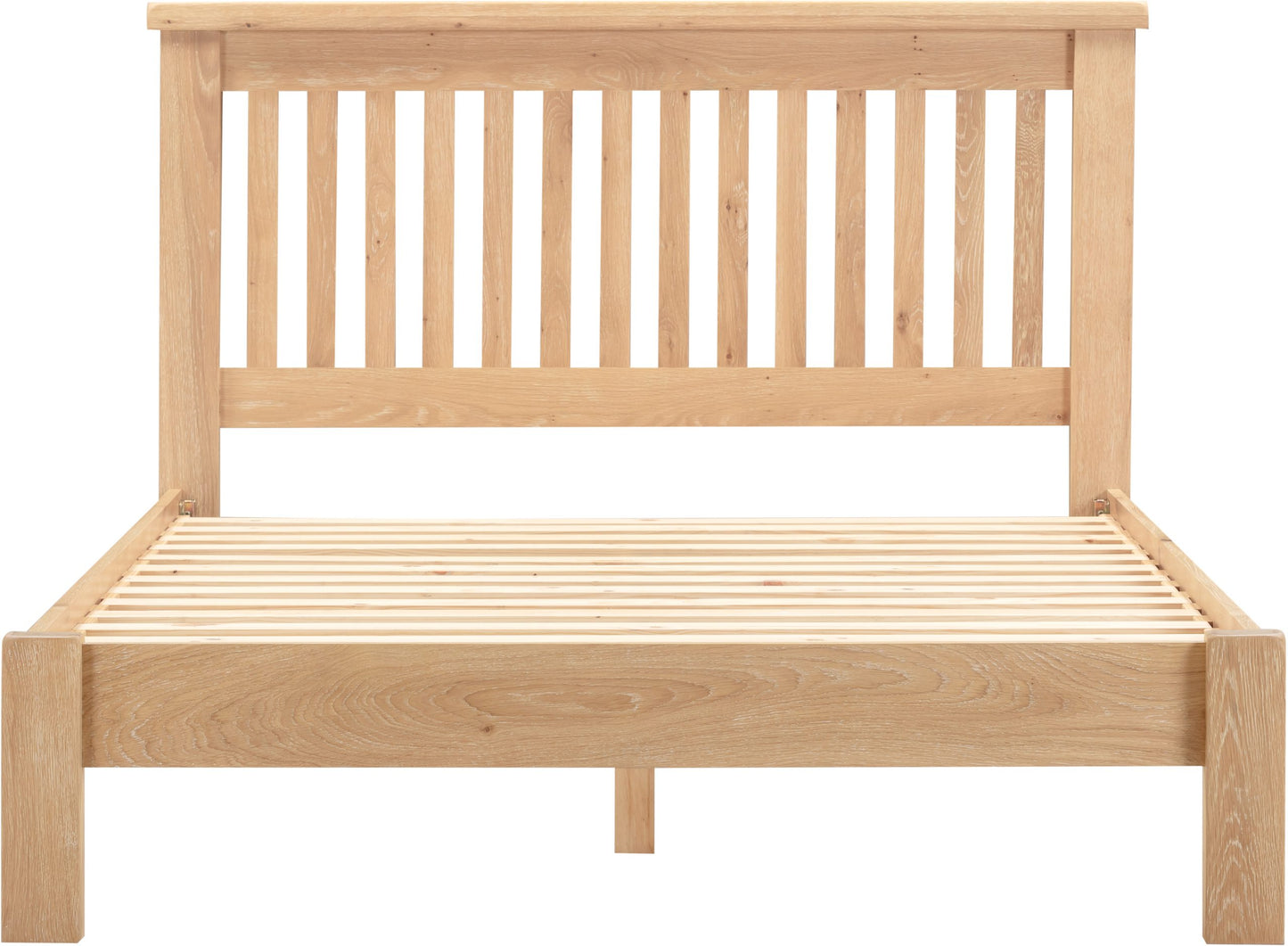 Windsor Bed Low Foot End Natural Oak