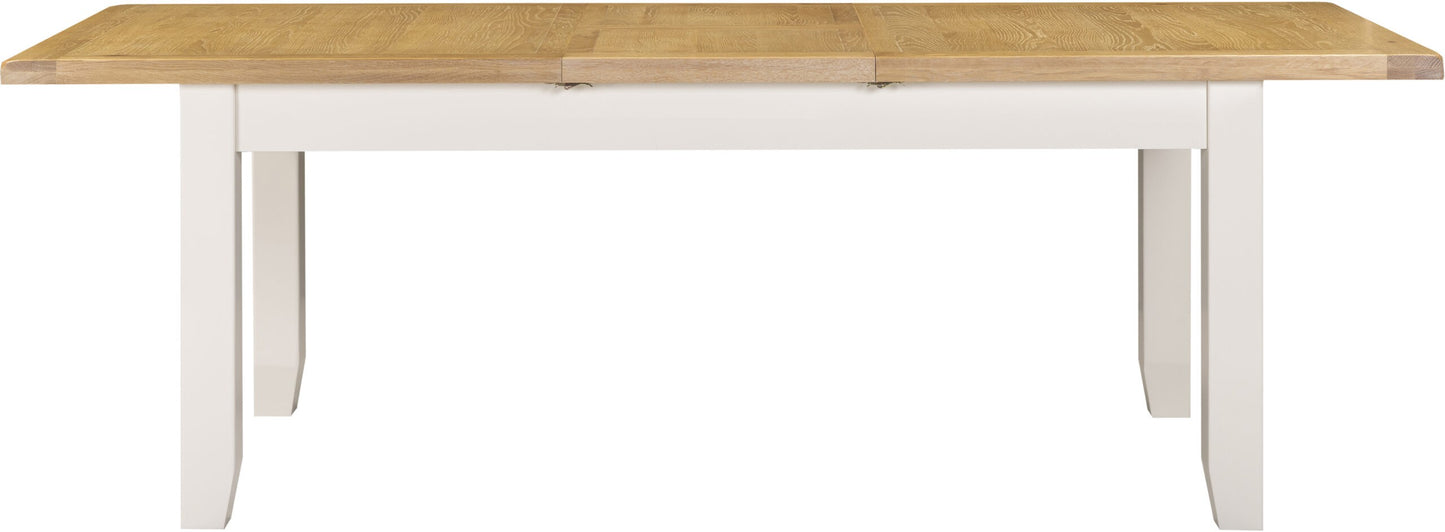 Windsor 1.8m (+50cm) Extending Oak Dining Table 6 Chair Set