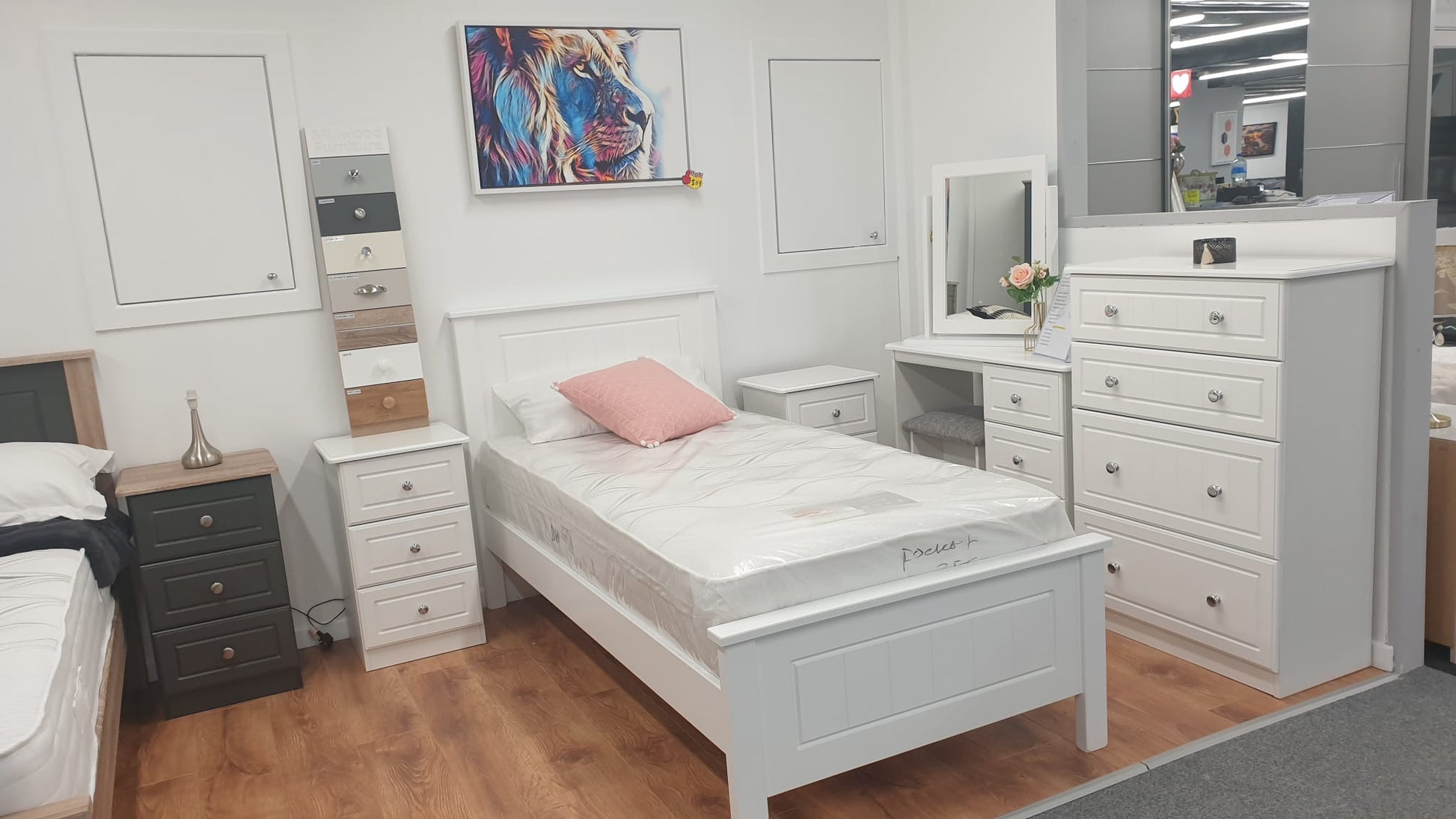 Millwood Wooden Hand Crafted Beds.