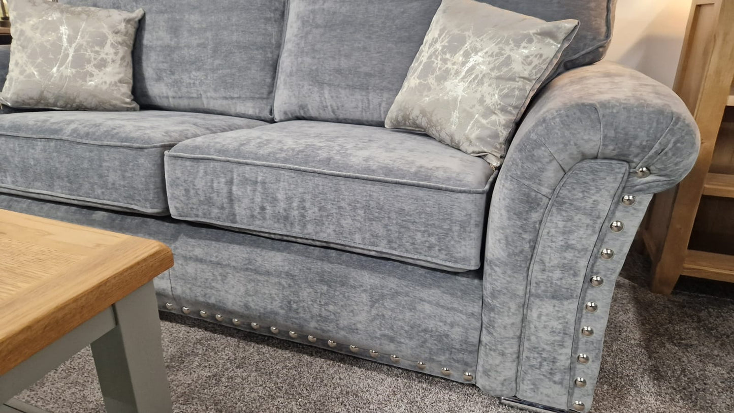 Vermont Fabric 3 Seater Sofa