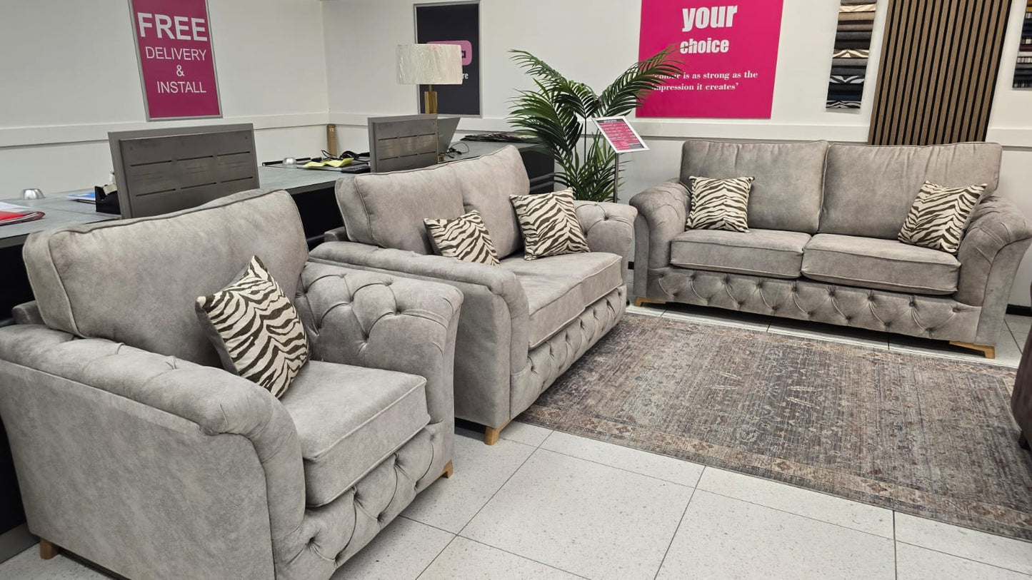 Phoenix Fabric 3+2 Sofas