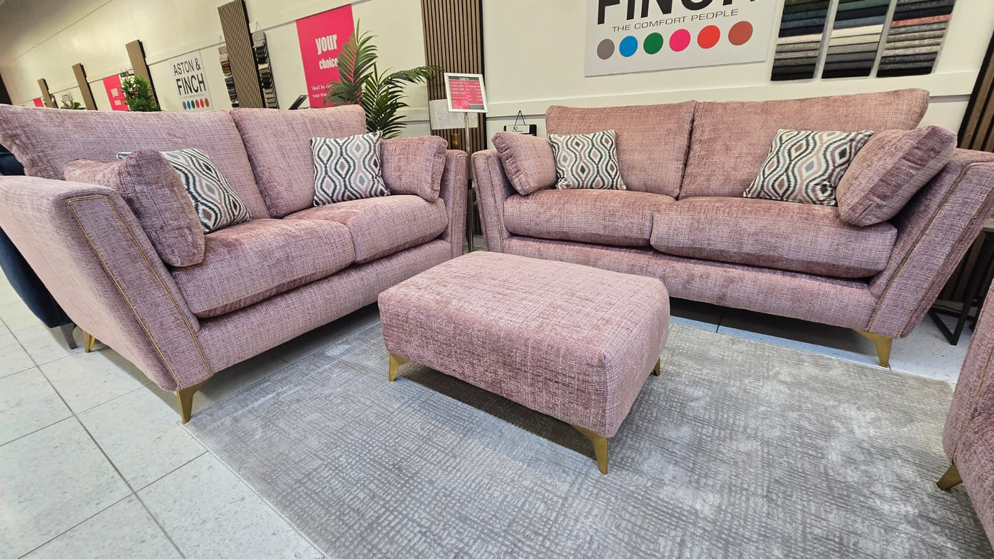 Cairo Fabric 3+2 Sofas