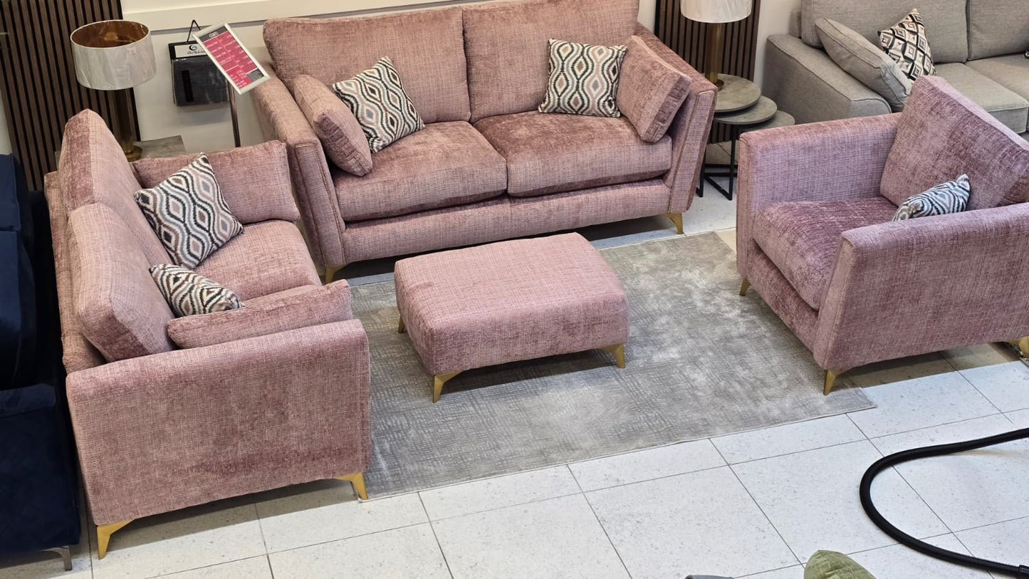 Cairo Fabric 3+2 Sofas