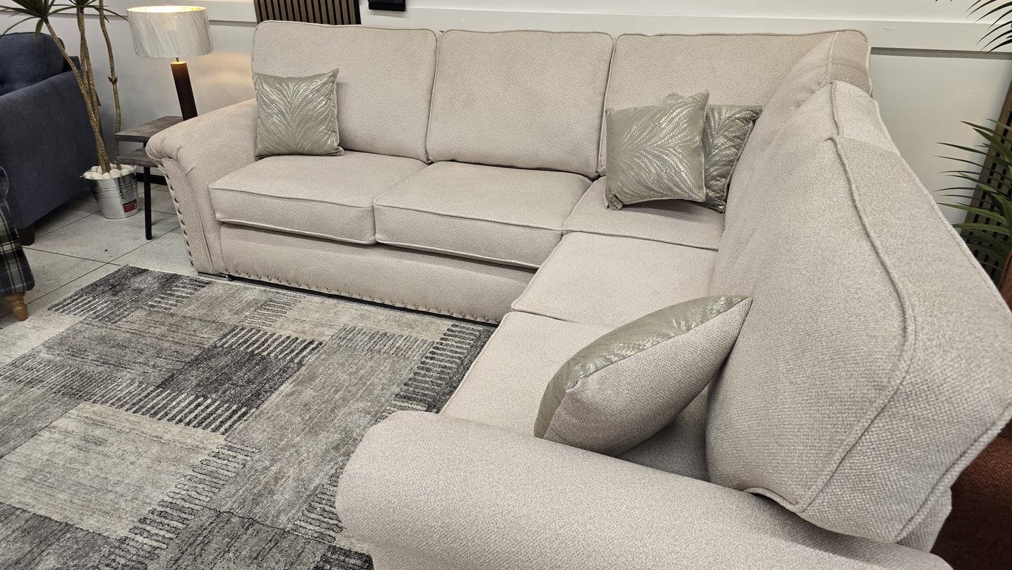 Vermont Fabric 3 Seater Sofa