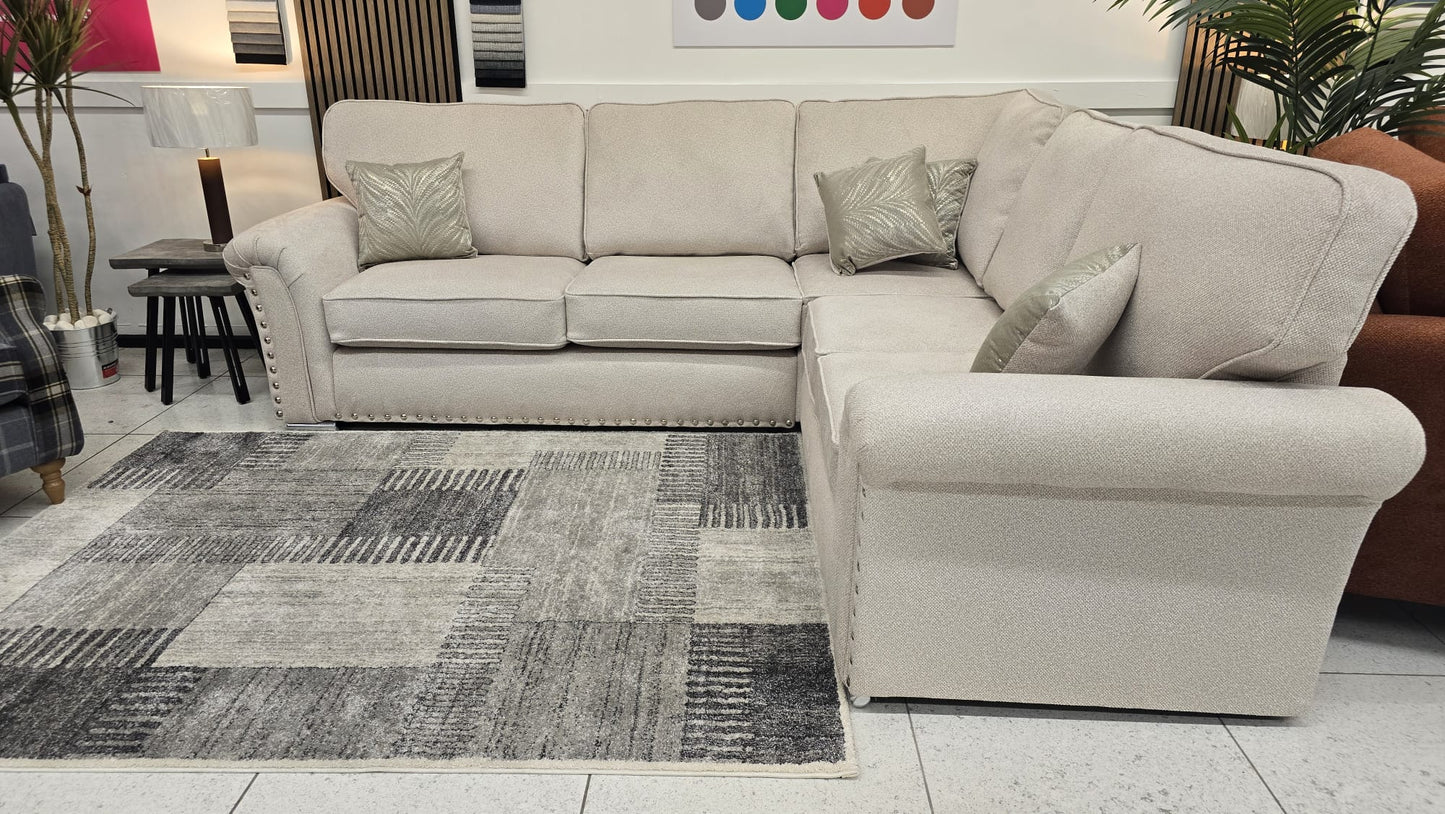Vermont Fabric 3 Seater Sofa