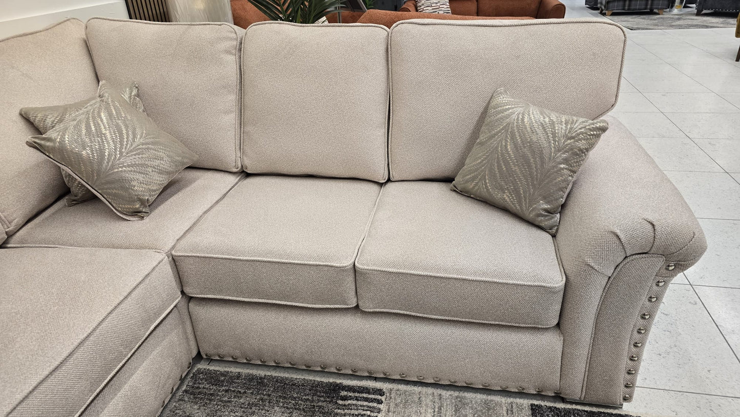 Vermont Fabric 3 Seater Sofa