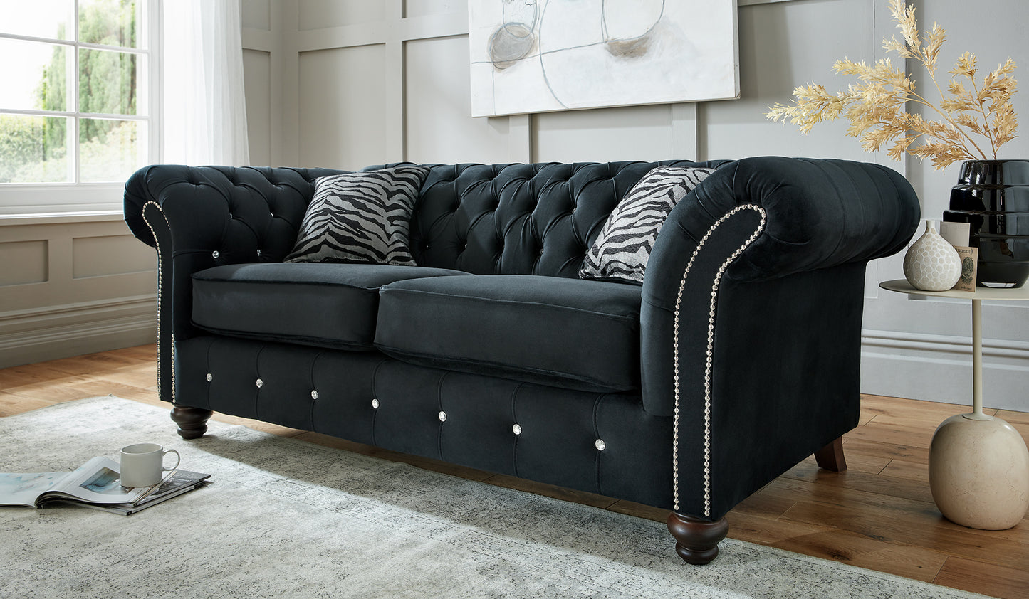 Winchester Fabric 3+2 Sofas