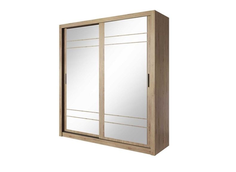 Boston Sliding Door Wardrobe 203cm
