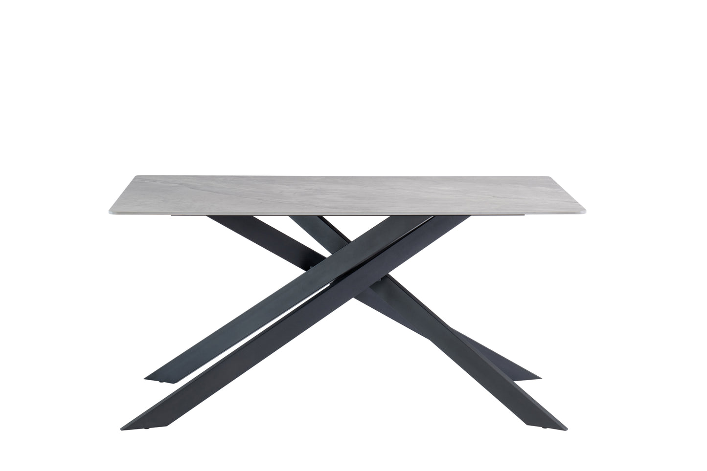 California 1.6m Rebecca Grey Dining Table